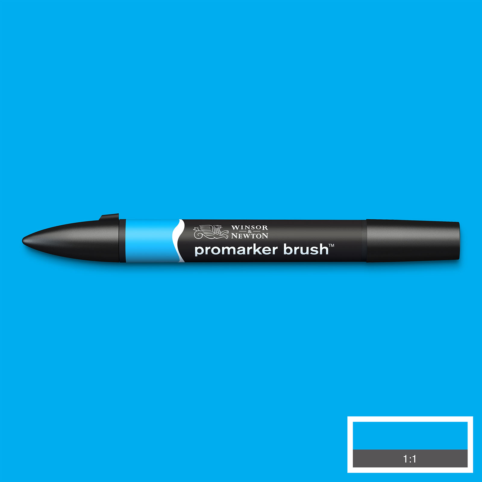 Winsor & Newton • Brush marker Cyaan