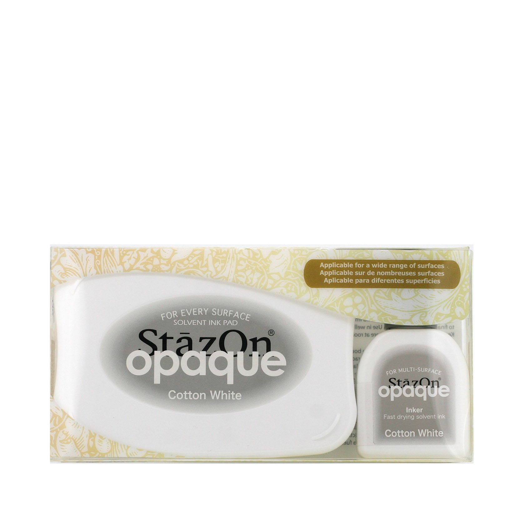 Tsukineko • StazOn Opaque Inkpad Cotton White