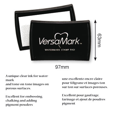 Tsukineko • VersaMark Embossing Inkt Groot Transparant