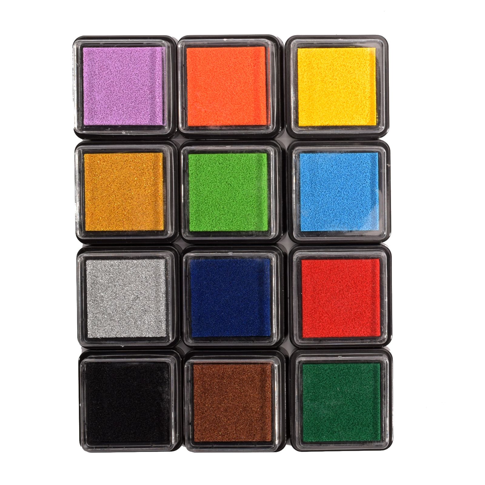 Vaessen Creative • Dye Ink Pad Set 12pcs