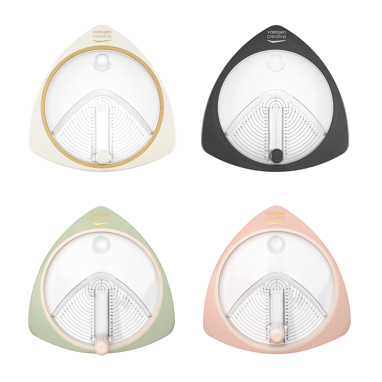 Vaessen Creative • Cutter Circulaire Ø15cm 3 Lames de Rechange incluses