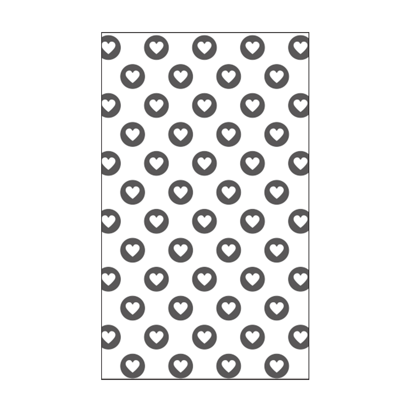 Vaessen Creative • Embossing Folder Full Heart