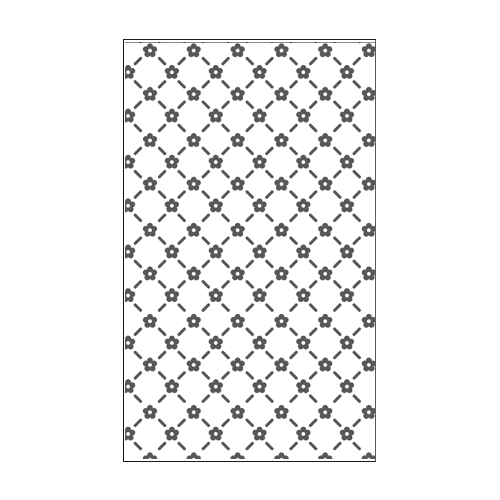 Vaessen Creative • Embossing Folder Flowergrid