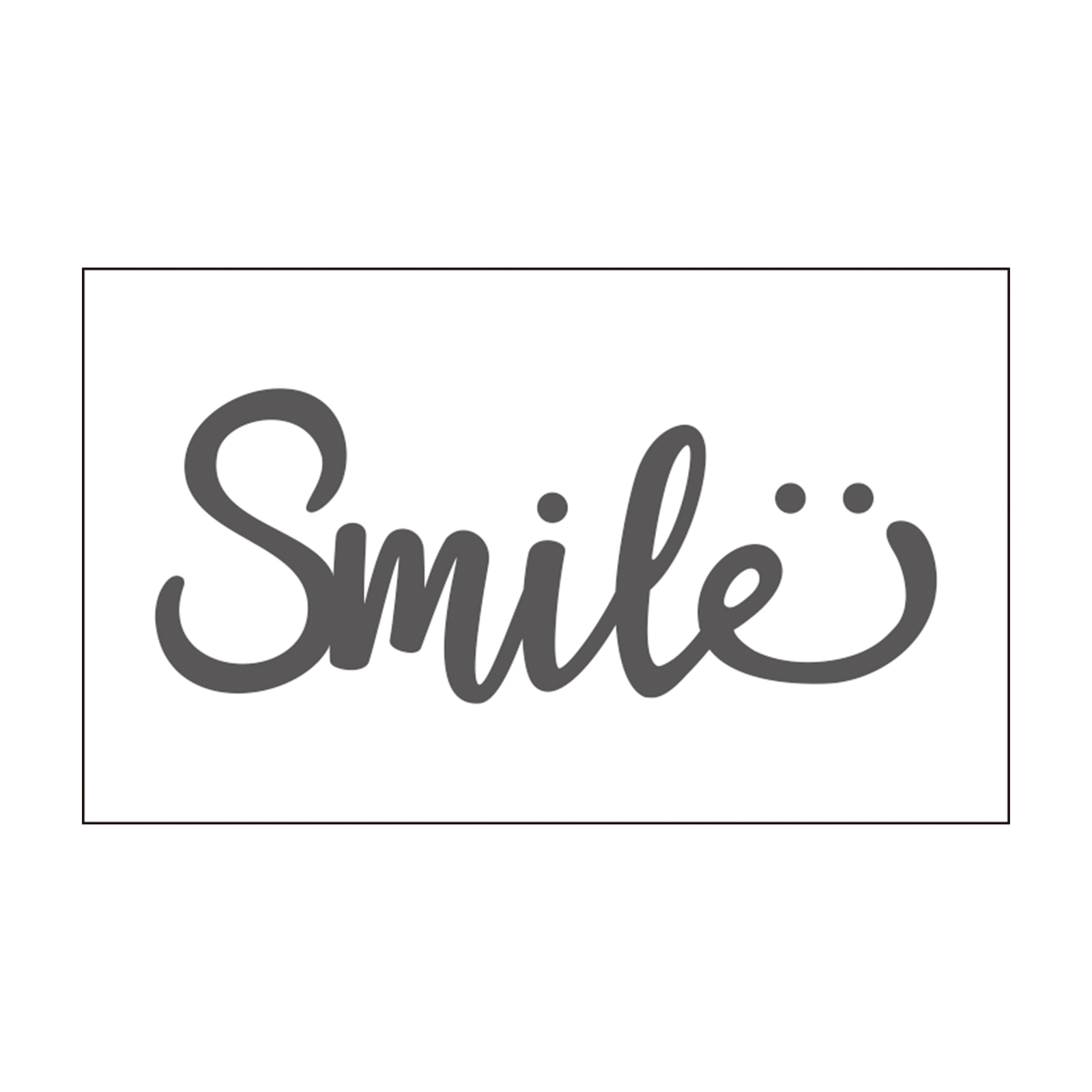 Vaessen Creative • Cartella per Embossing Smile