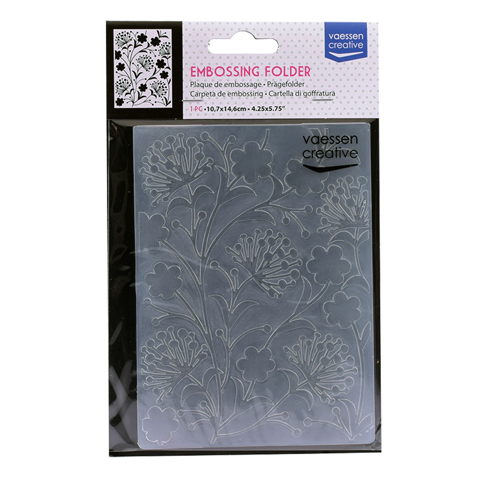 Vaessen Creative • Embossing Folder Dandelion