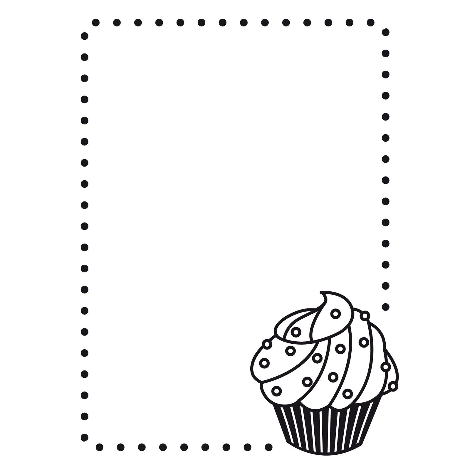 Vaessen Creative • Prägefolder Cupcake Ecke