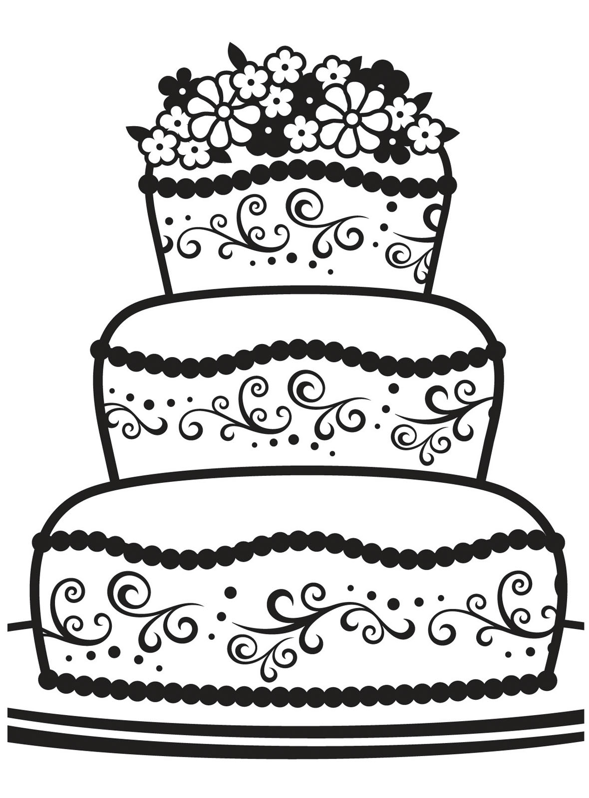 Vaessen Creative • Embossing Folder Fancy Cake