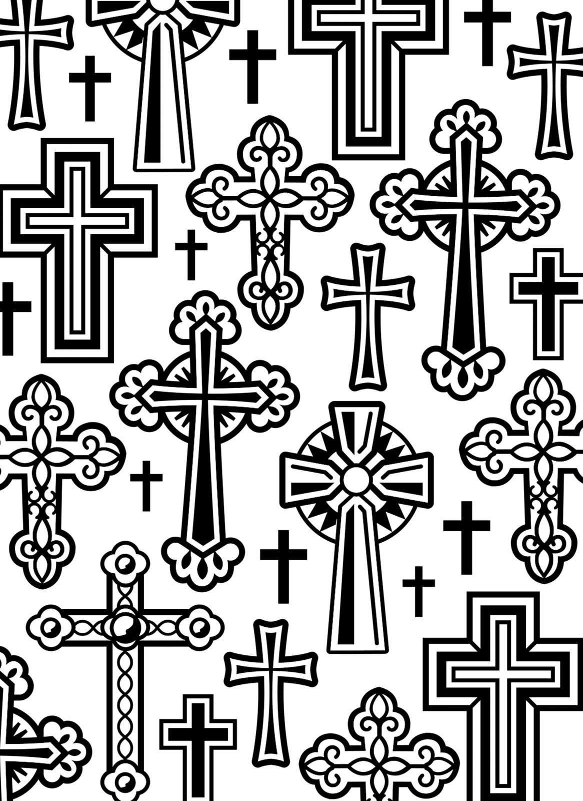 Vaessen Creative • Cartella per Embossing Crosses