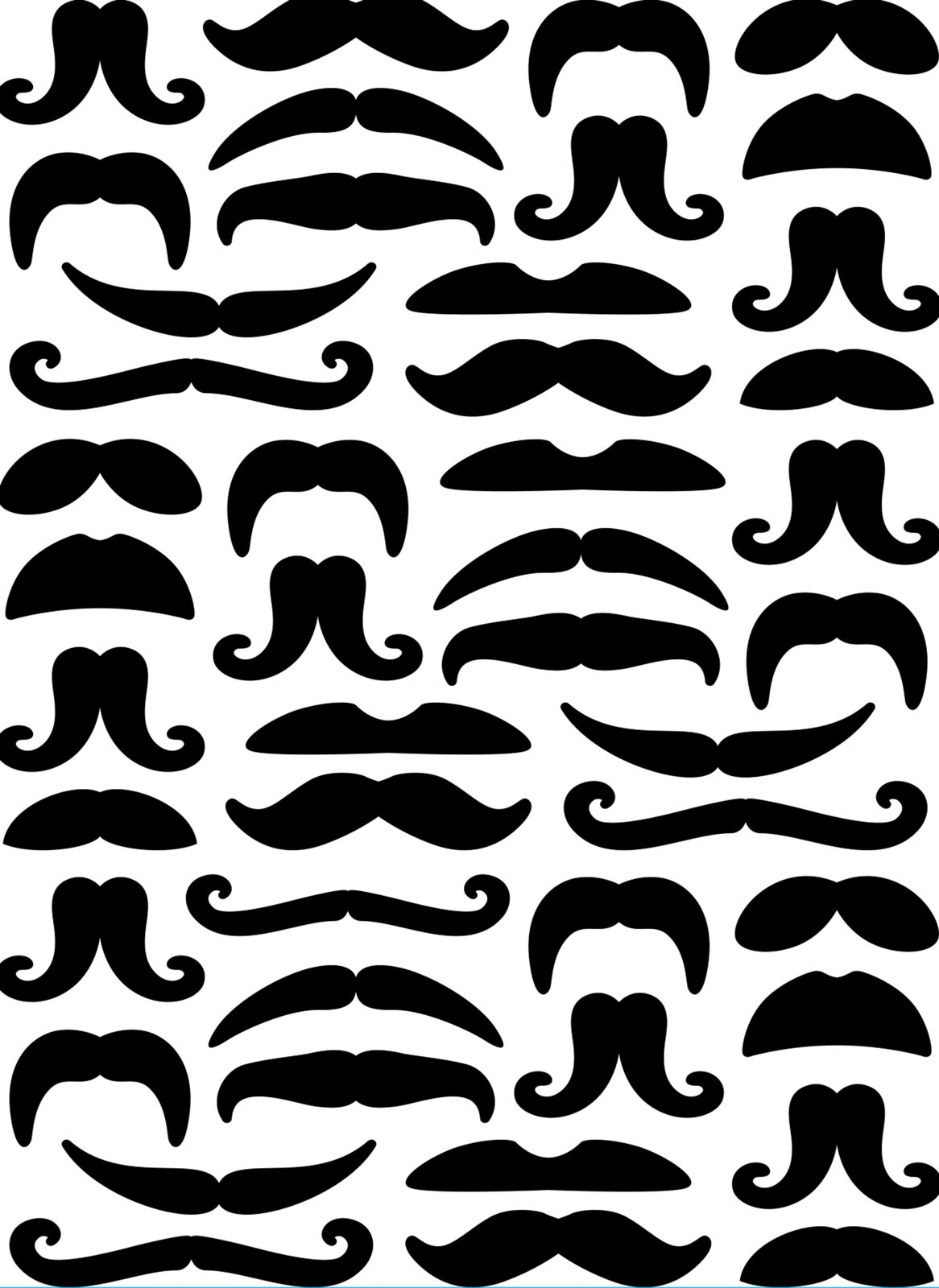 Vaessen Creative • Cartella per Embossing Mustaches