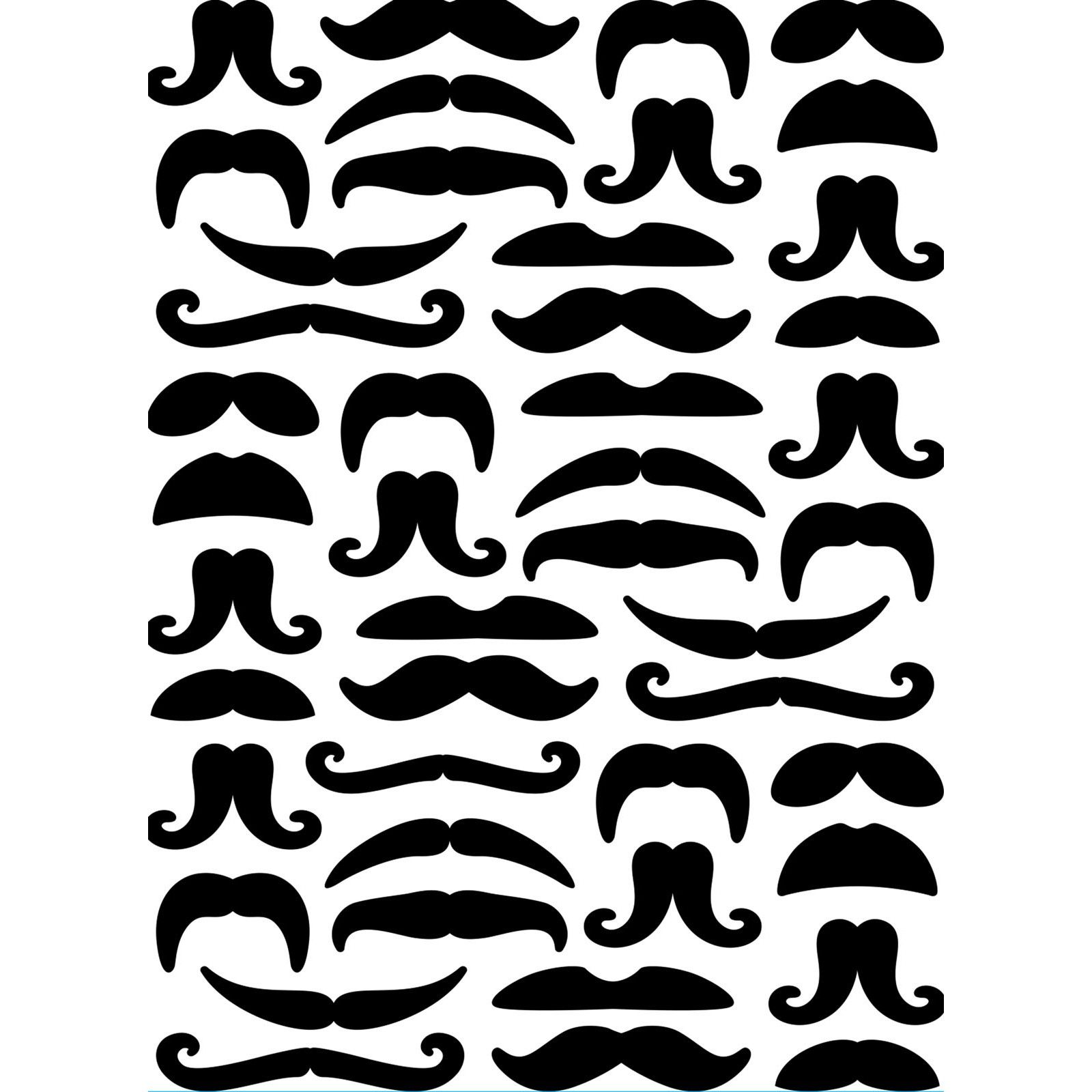 Vaessen Creative • Pochoir de Gaufrage les Moustaches