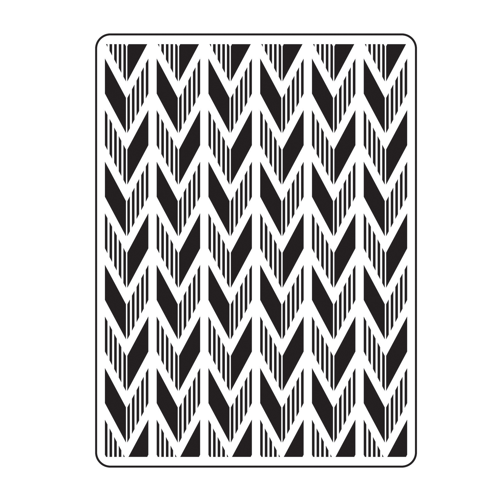 Vaessen Creative • Embossing Folder Pijl