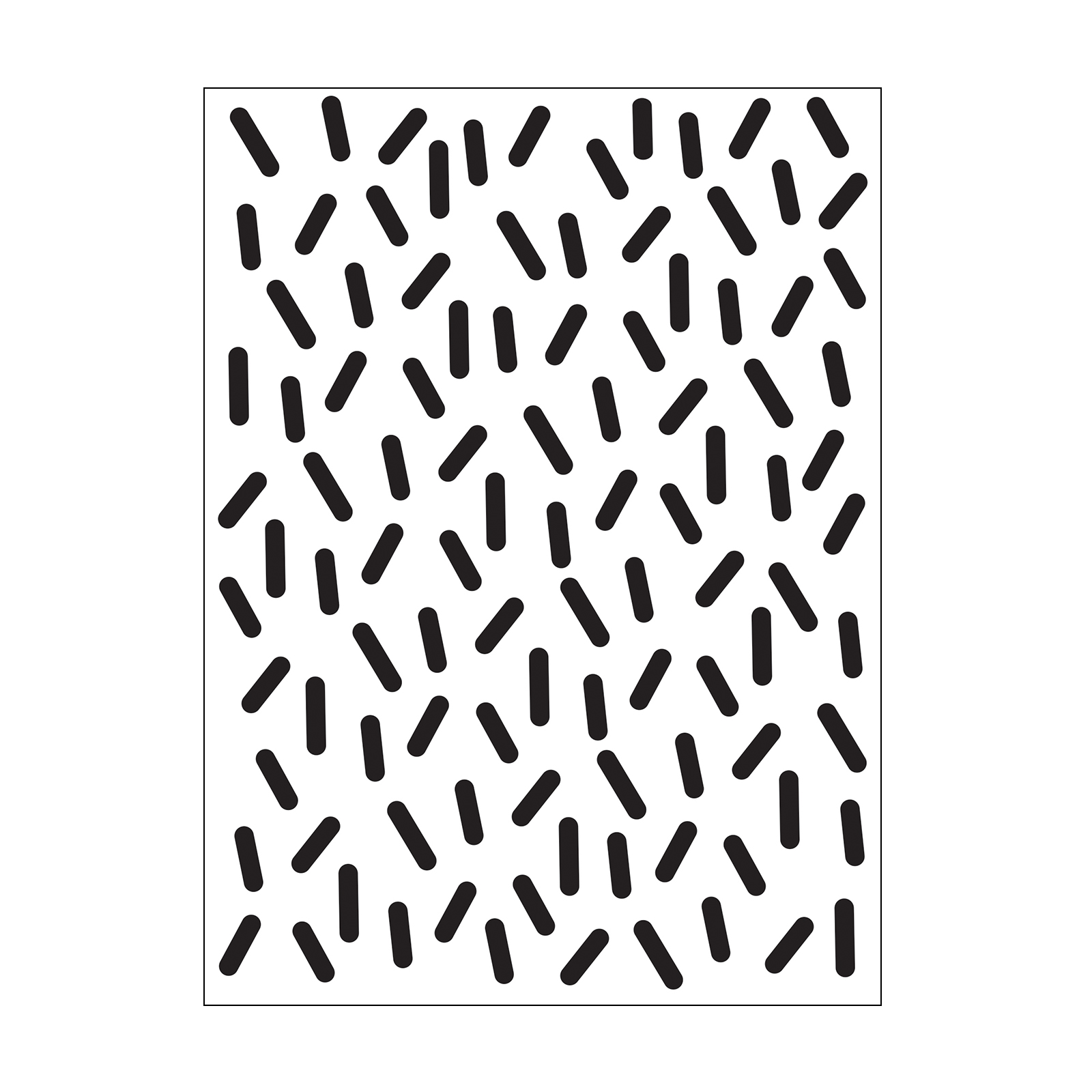 Vaessen Creative • Embossing Folder Sprinkles