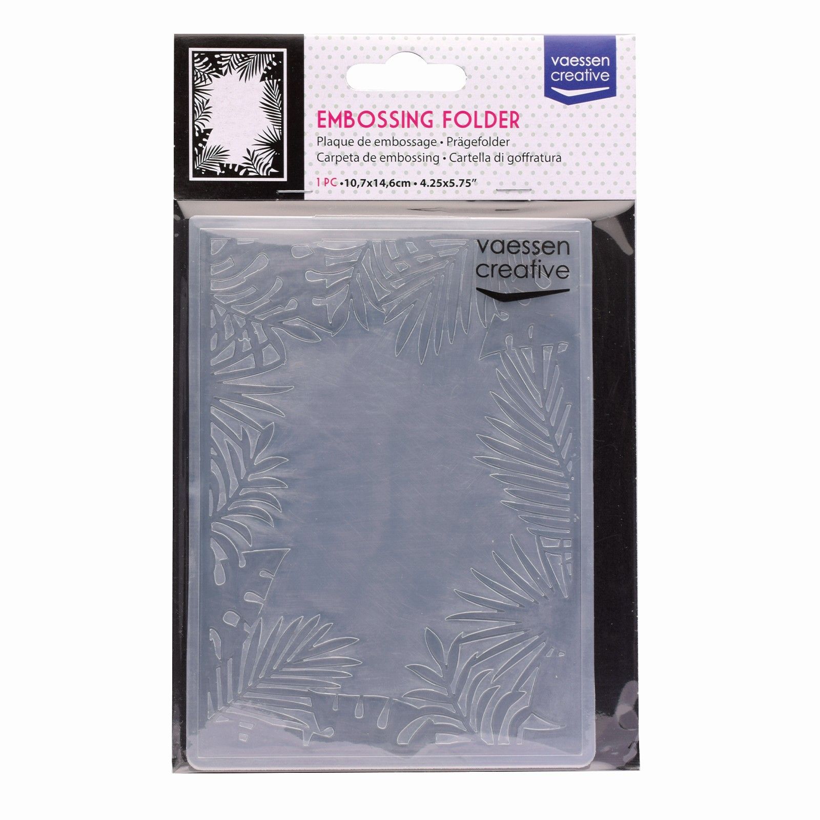 Vaessen Creative • Embossing Folder Jungle Border