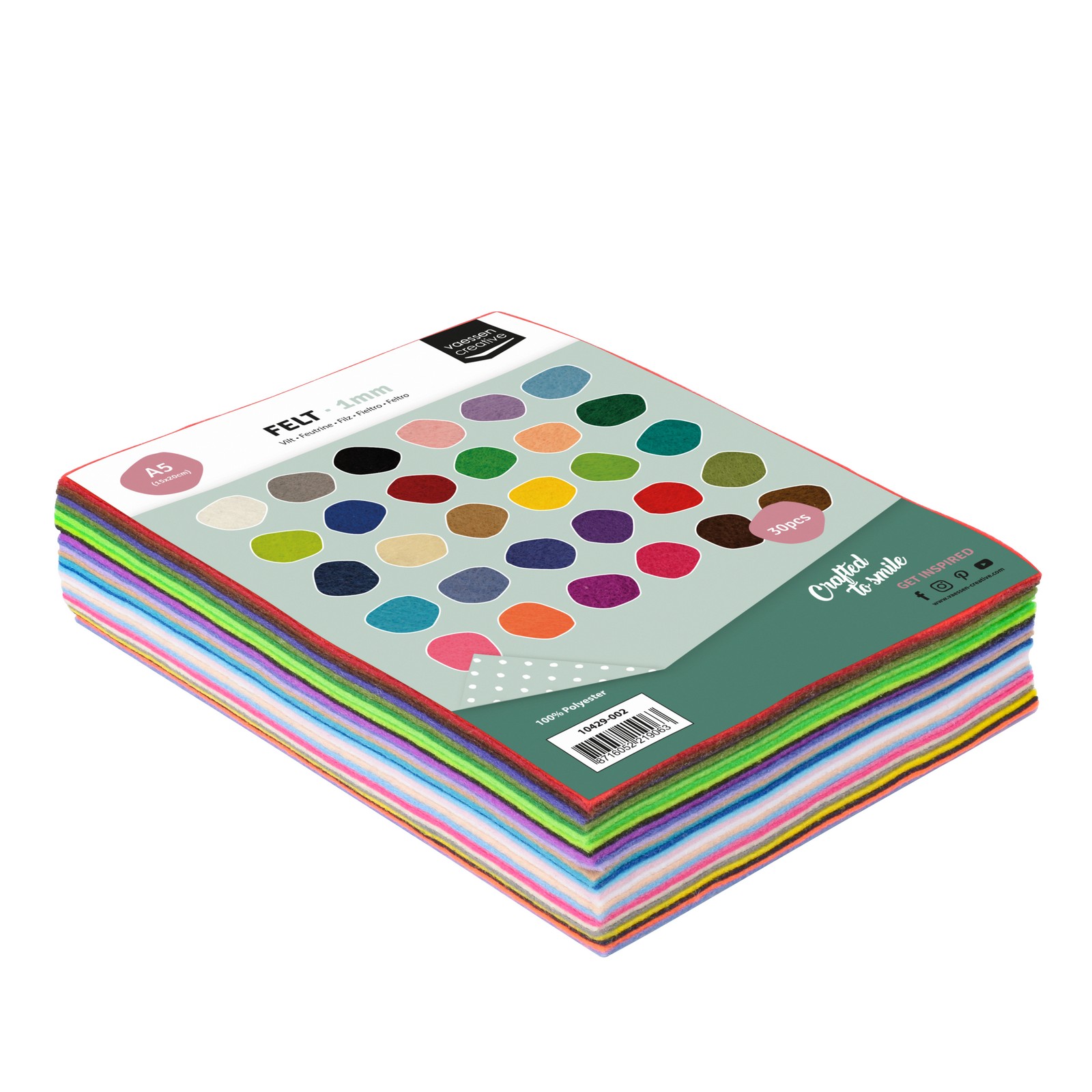 Vaessen Creative • Felt Multipack A5 30pcs 