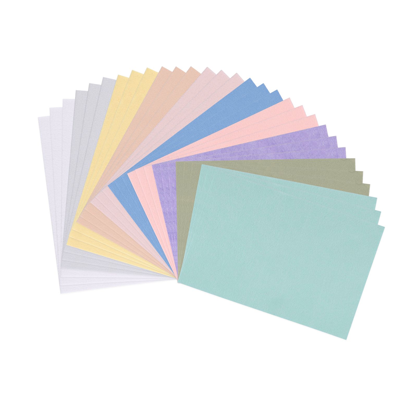 Vaessen Creative • Feltro Multipack A4 Assortment 1mm Pastel 30pcs