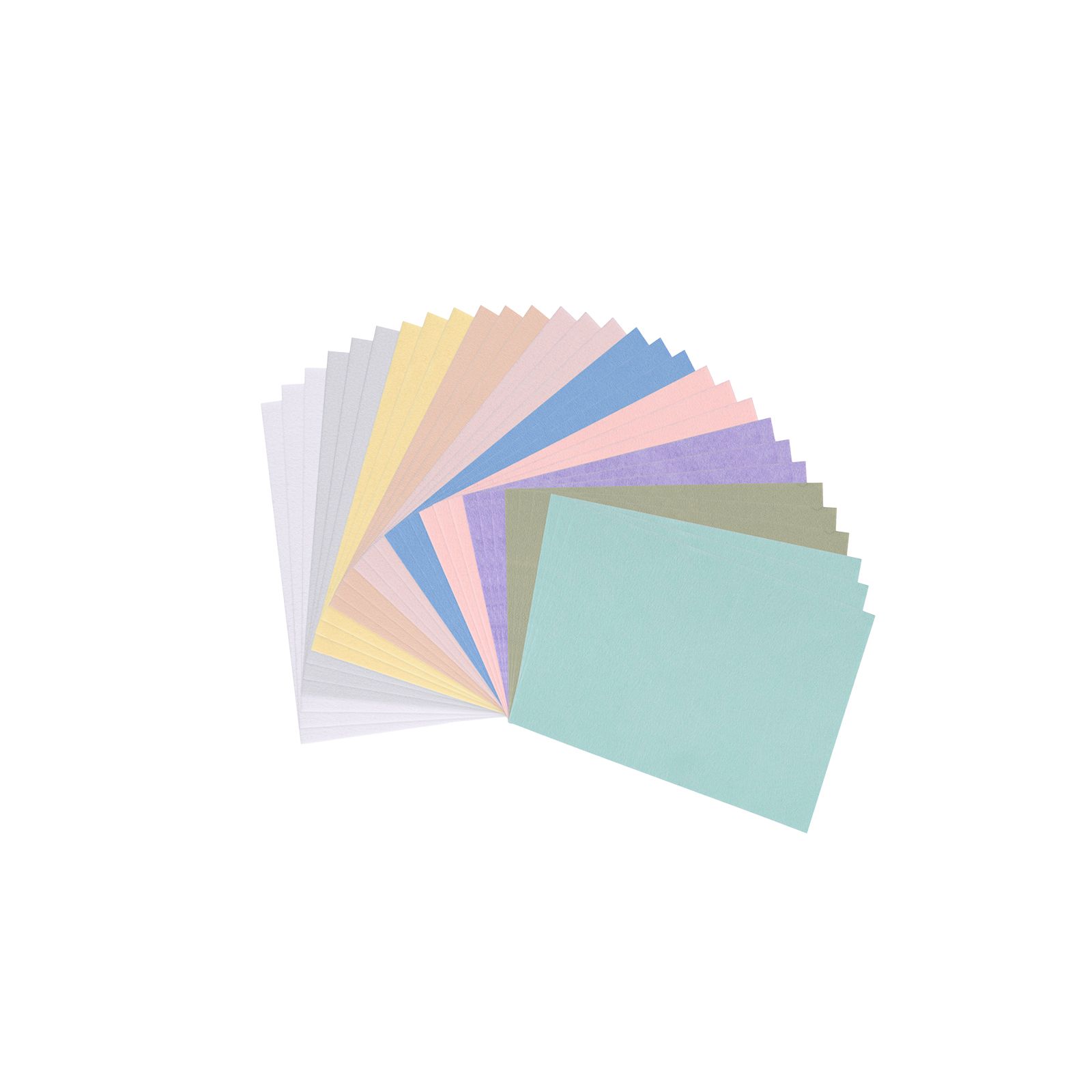 Vaessen Creative • Feltro Multipack A6 Assortment 1mm Pastel 30pcs