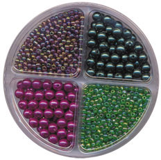 Vaessen Creative • Bead Kit Glass & Plastic 4-Vaks