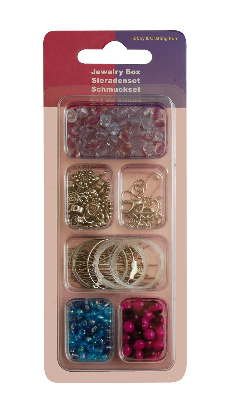 Schmuck Bastelsatz 6 Fächer