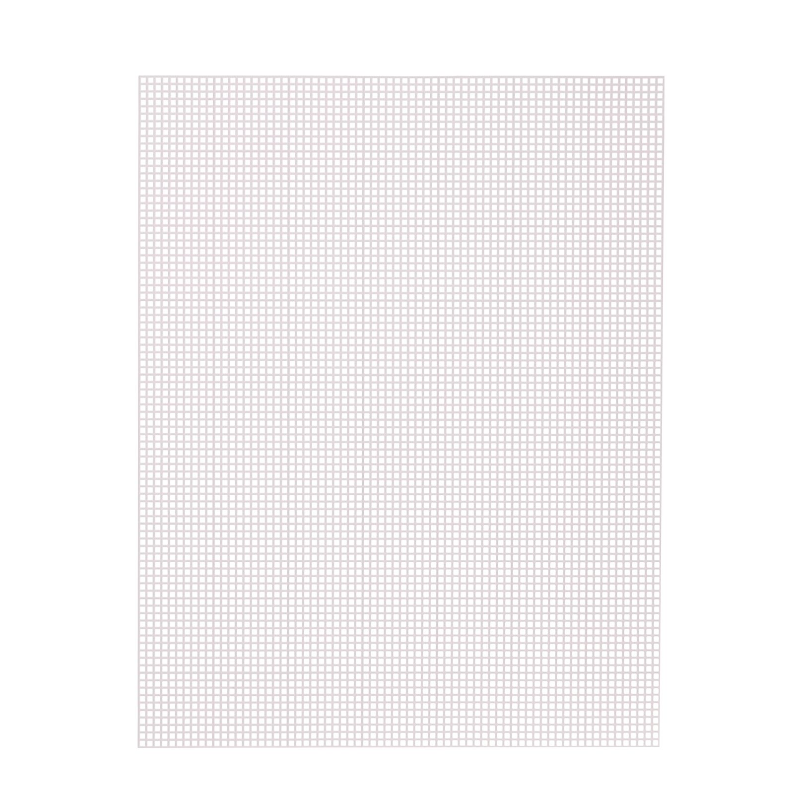 Vaessen Creative • Canvas de Plástico 26x34cm 7ct Blanco 10uds