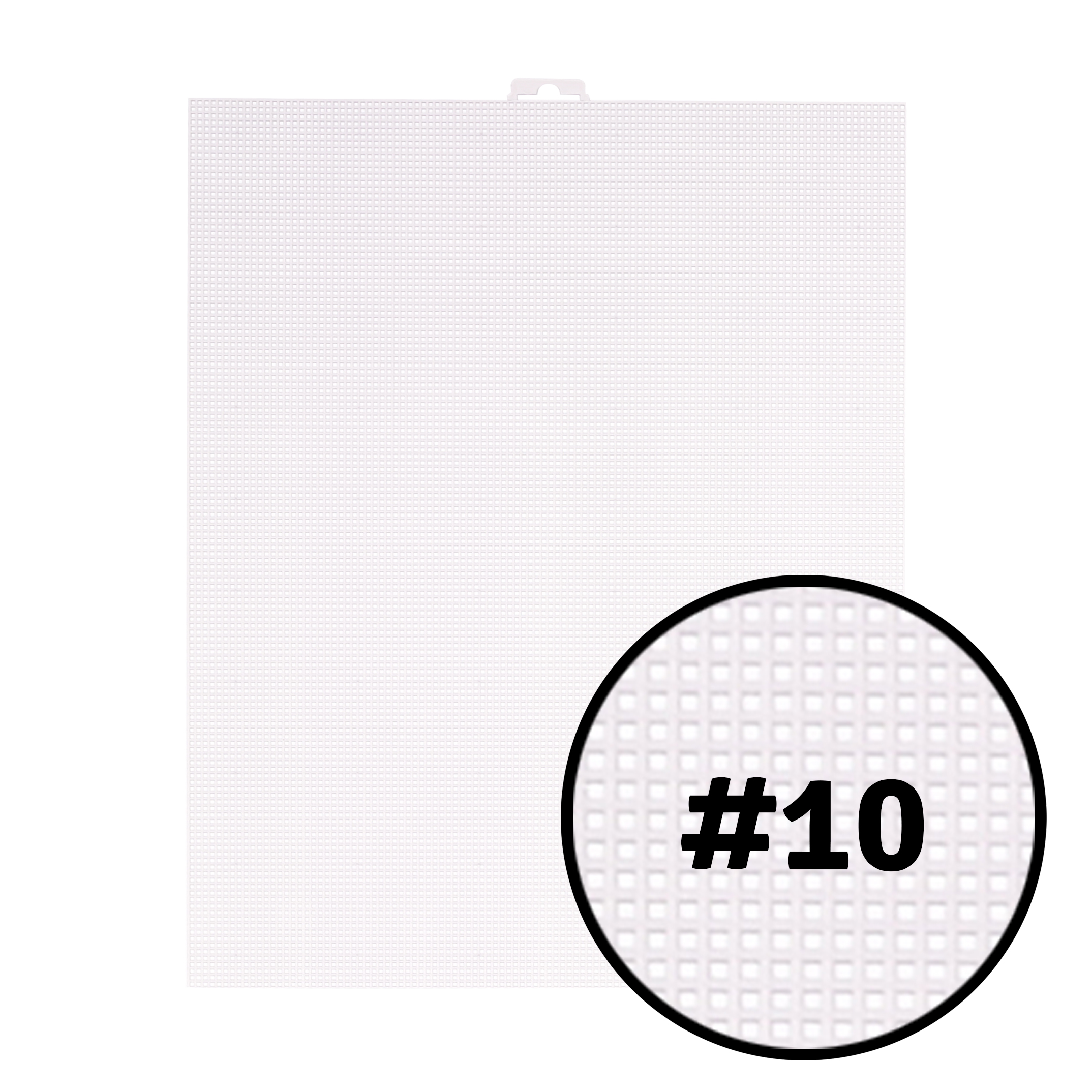 Vaessen Creative • Plastic Canvas 10.2x12.6in 10count Clear