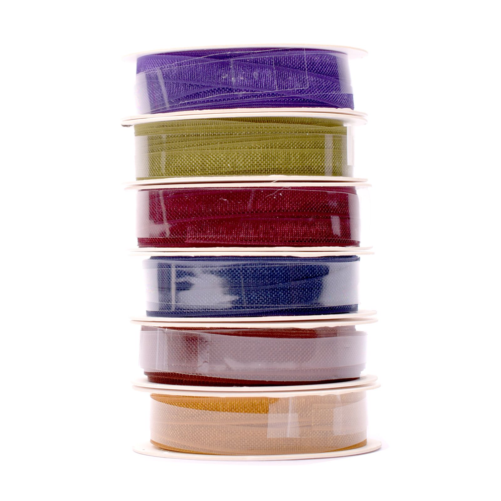 Vaessen Creative • Cinta Organza 6 Colores 3mmx2m Otoño