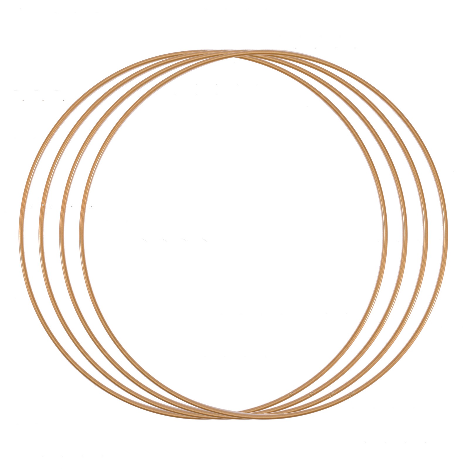 Vaessen Creative • Metalen Ringen Set Ø25cm 3mm 4x