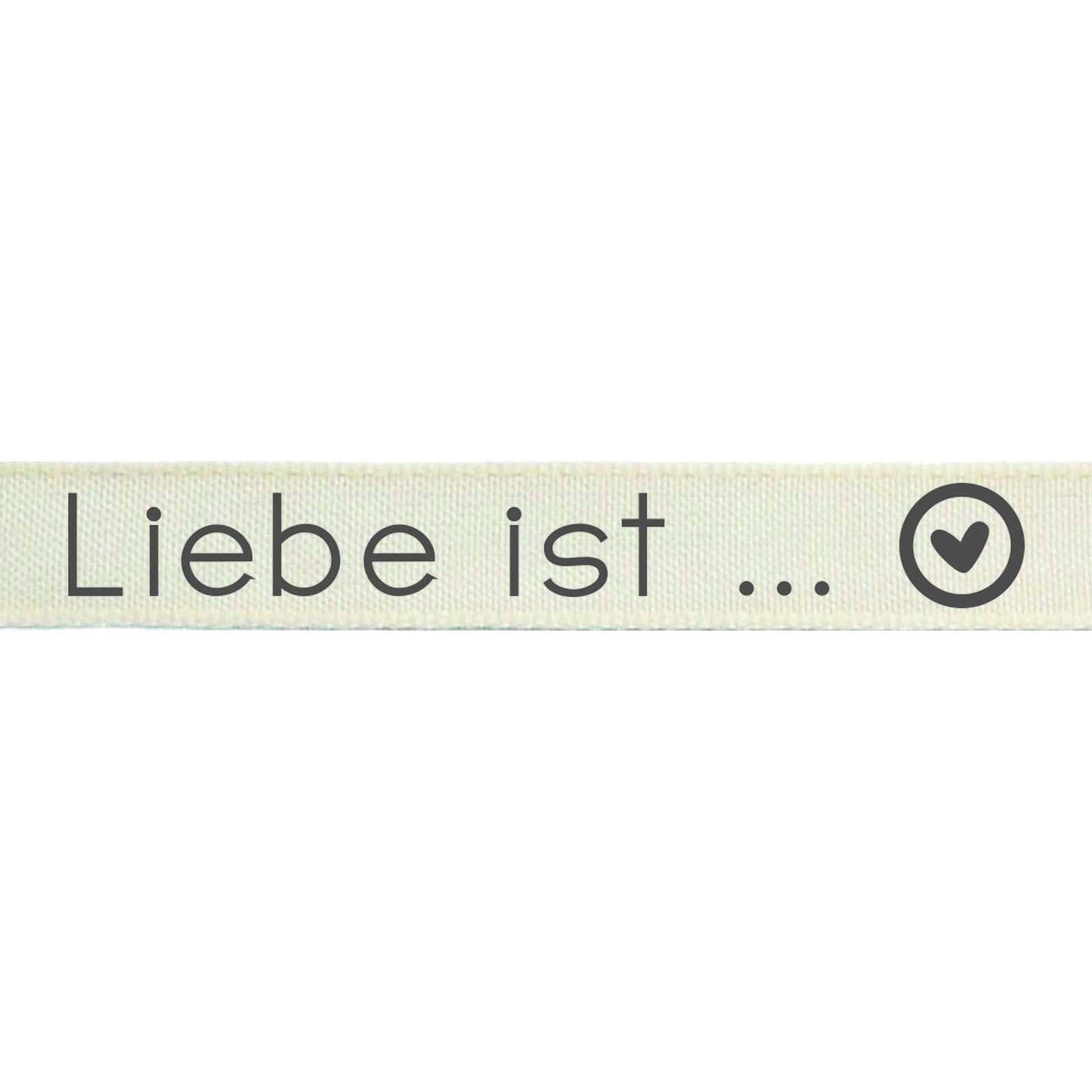 Vaessen Creative • Ribbon 2mx15mm DE Liebe Ist ...