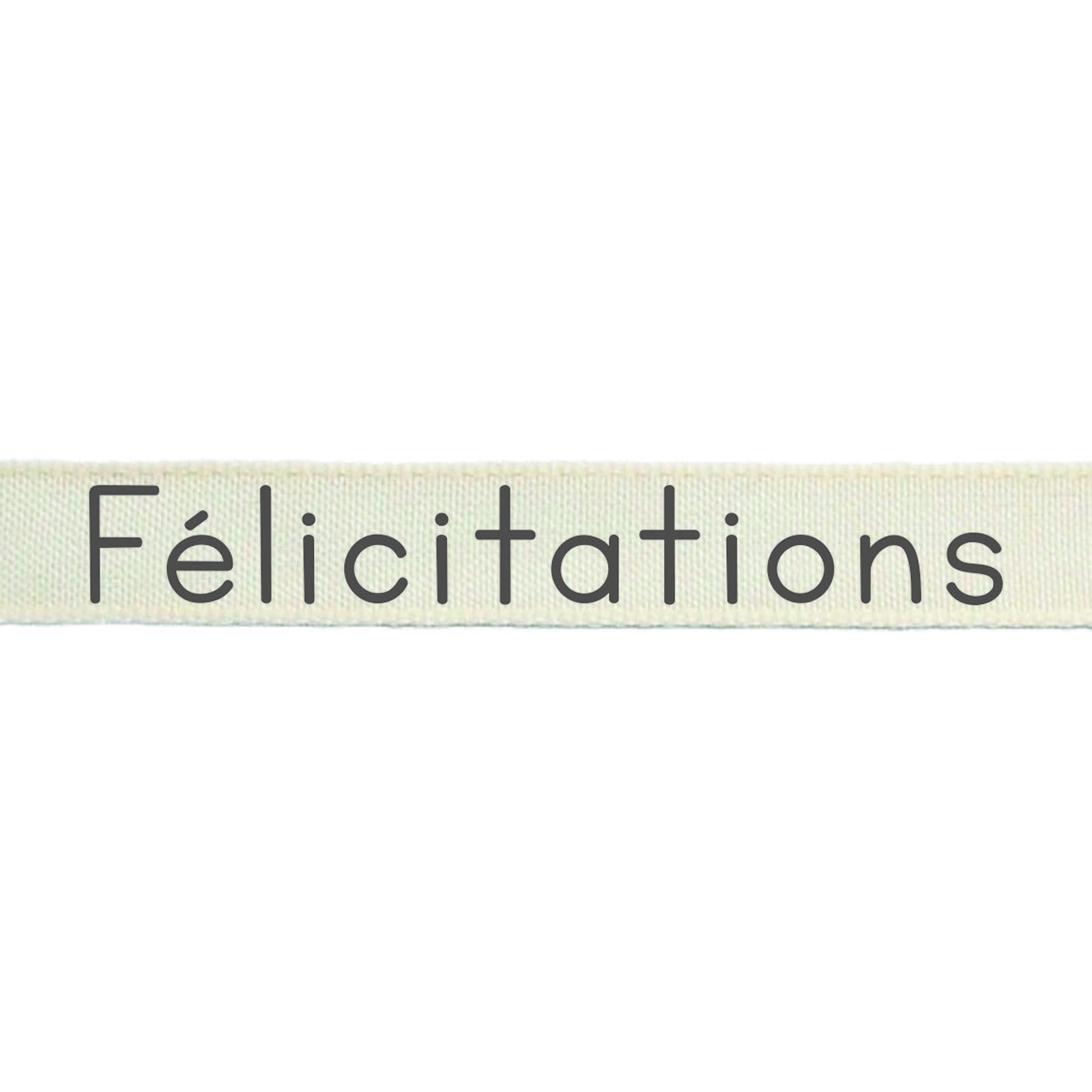 Vaessen Creative • Ribbon 20mx15mm FR Félicitations