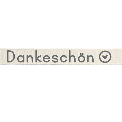 Vaessen Creative • Ribbon 20mx15mm DE Dankeschön