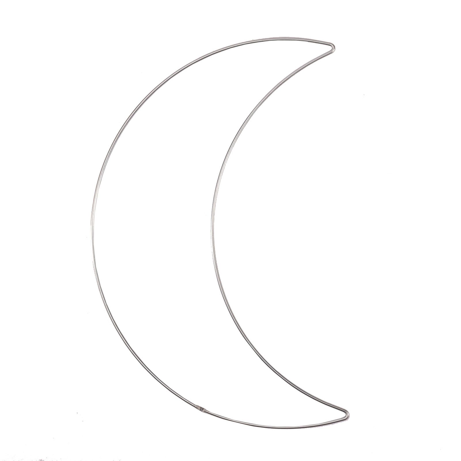 Vaessen Creative • Wire Form Moon 32cm 3mm