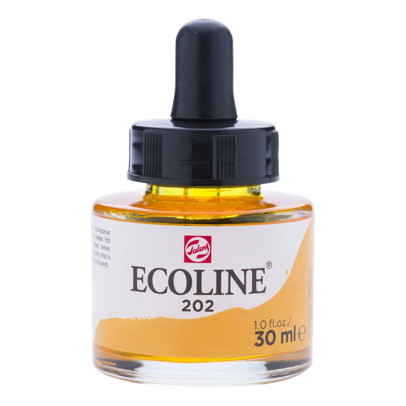 Ecoline • Liquid Watercolor Bottle 30ml Dark Yellow 202