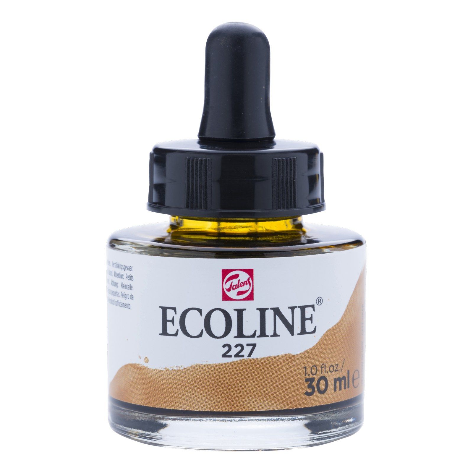 Ecoline • Liquid Watercolor Bottle 30ml Yellow Ochre 227