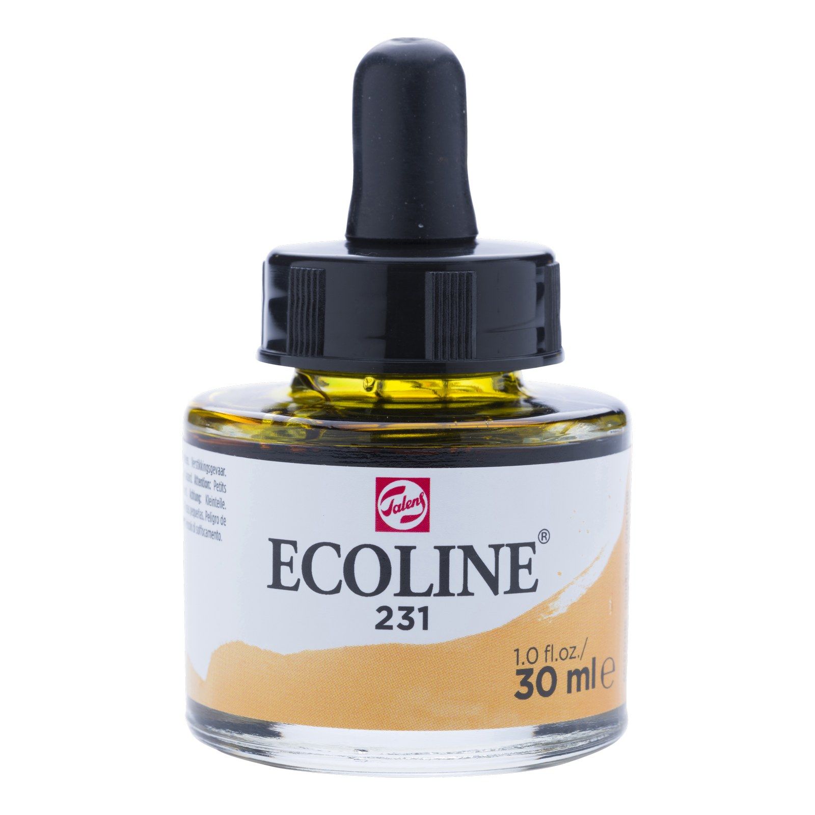 Ecoline • Liquid Watercolor Bottle 30ml Gold Ochre 231