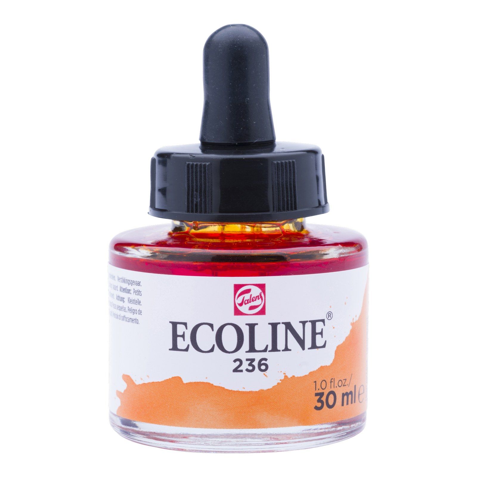 Ecoline • Liquid Watercolor Bottle 30ml Light Orange 236
