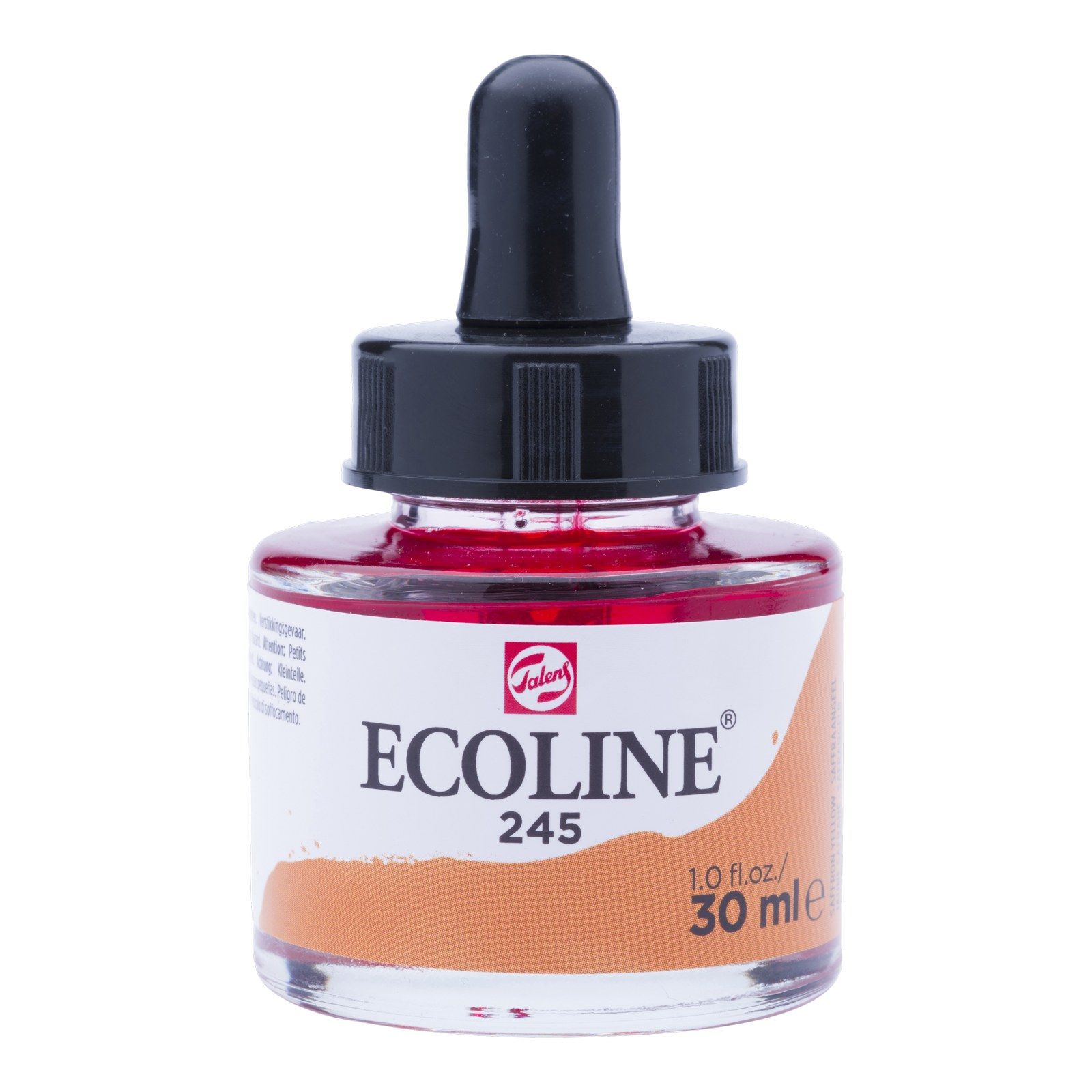 Ecoline • Liquid Watercolor Bottle 30ml Saffron Yellow 245
