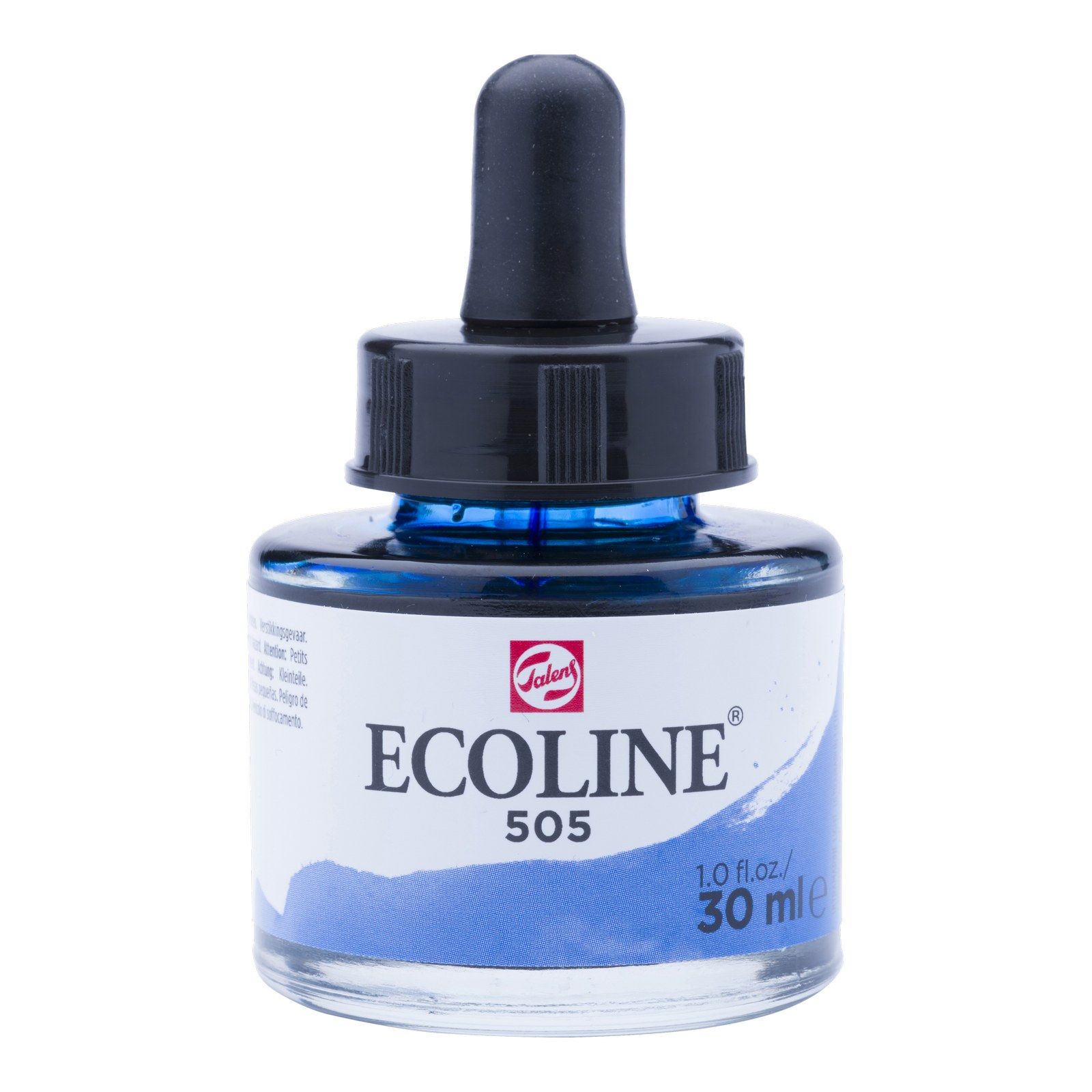 Ecoline • Bouteille d'Aquarelle Liquide 30ml Outremer Clair 505