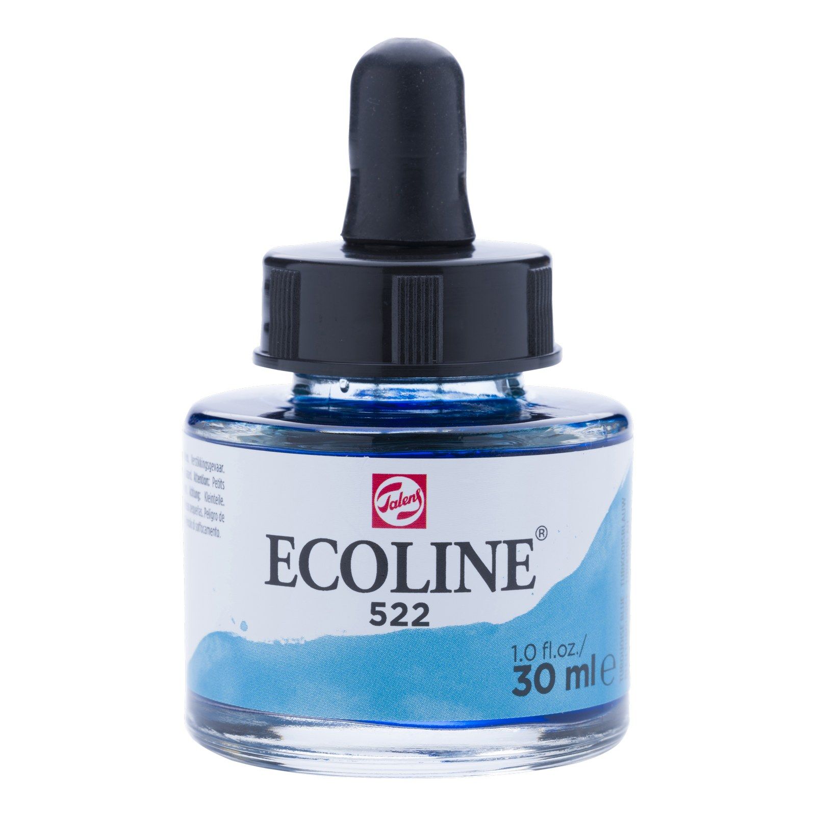 Ecoline • Liquid Watercolor Bottle 30ml Turquoise Blue 522