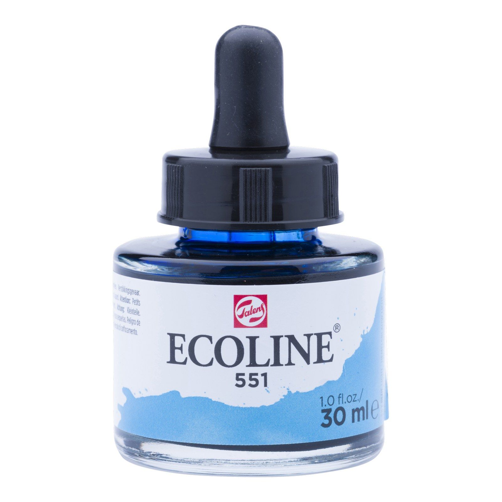 Ecoline • Liquid Watercolor Bottle 30ml Light Sky Blue 551