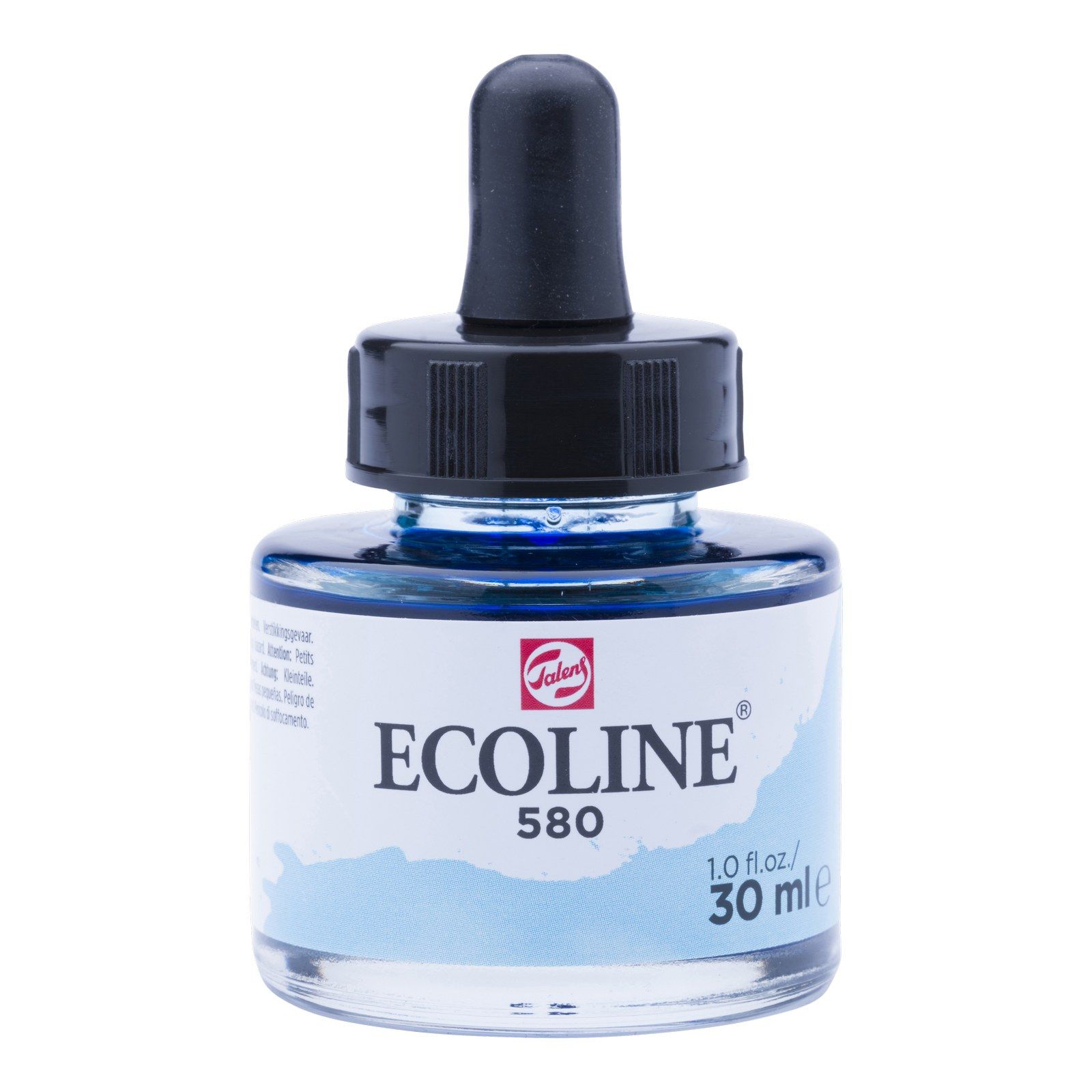 Ecoline • Bouteille d'Aquarelle Liquide 30ml Bleu Pastel 580