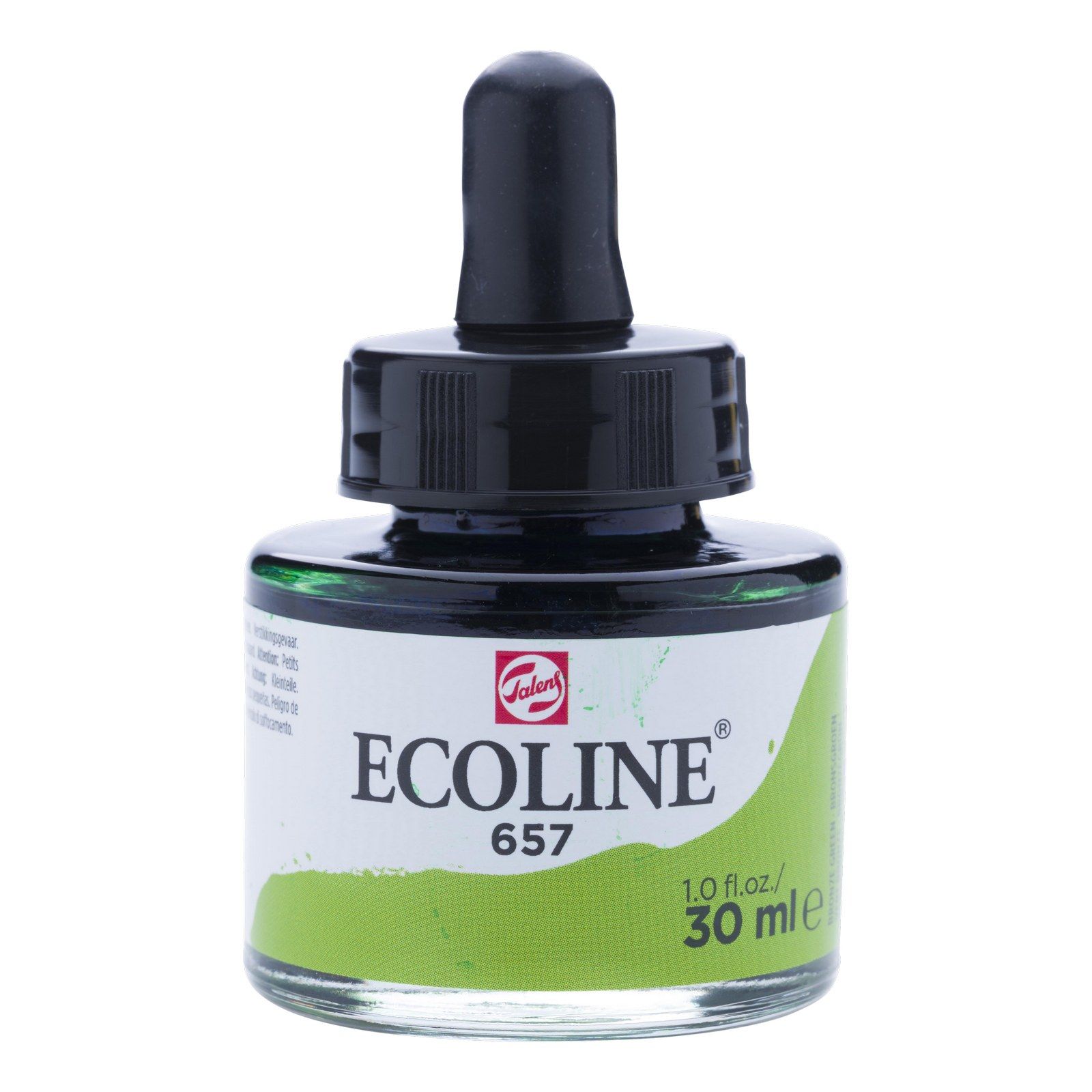 Ecoline • Liquid Watercolor Bottle 30ml Bronze Green 657
