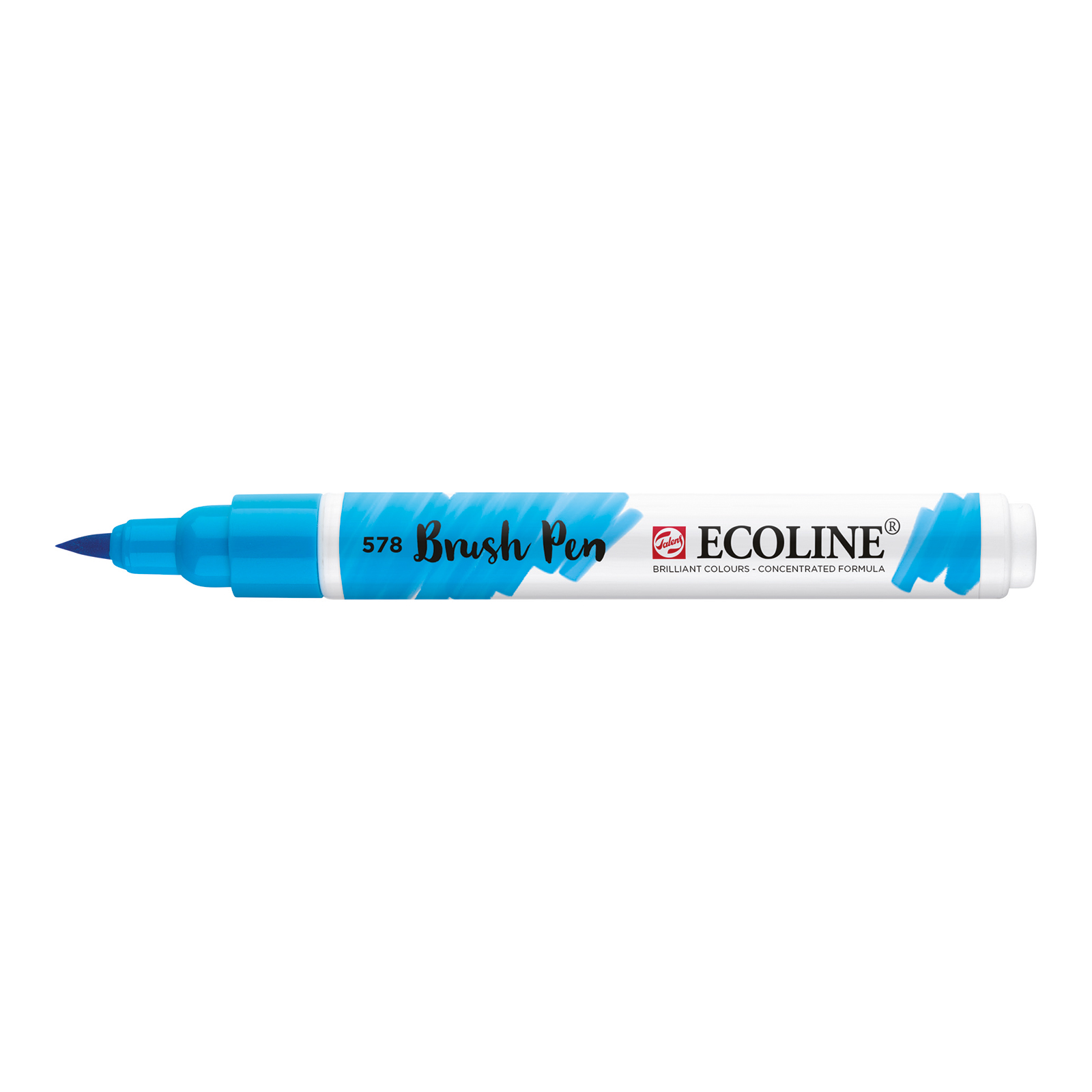 Ecoline • Brush Pen Hemelsblauw Cyaan 578