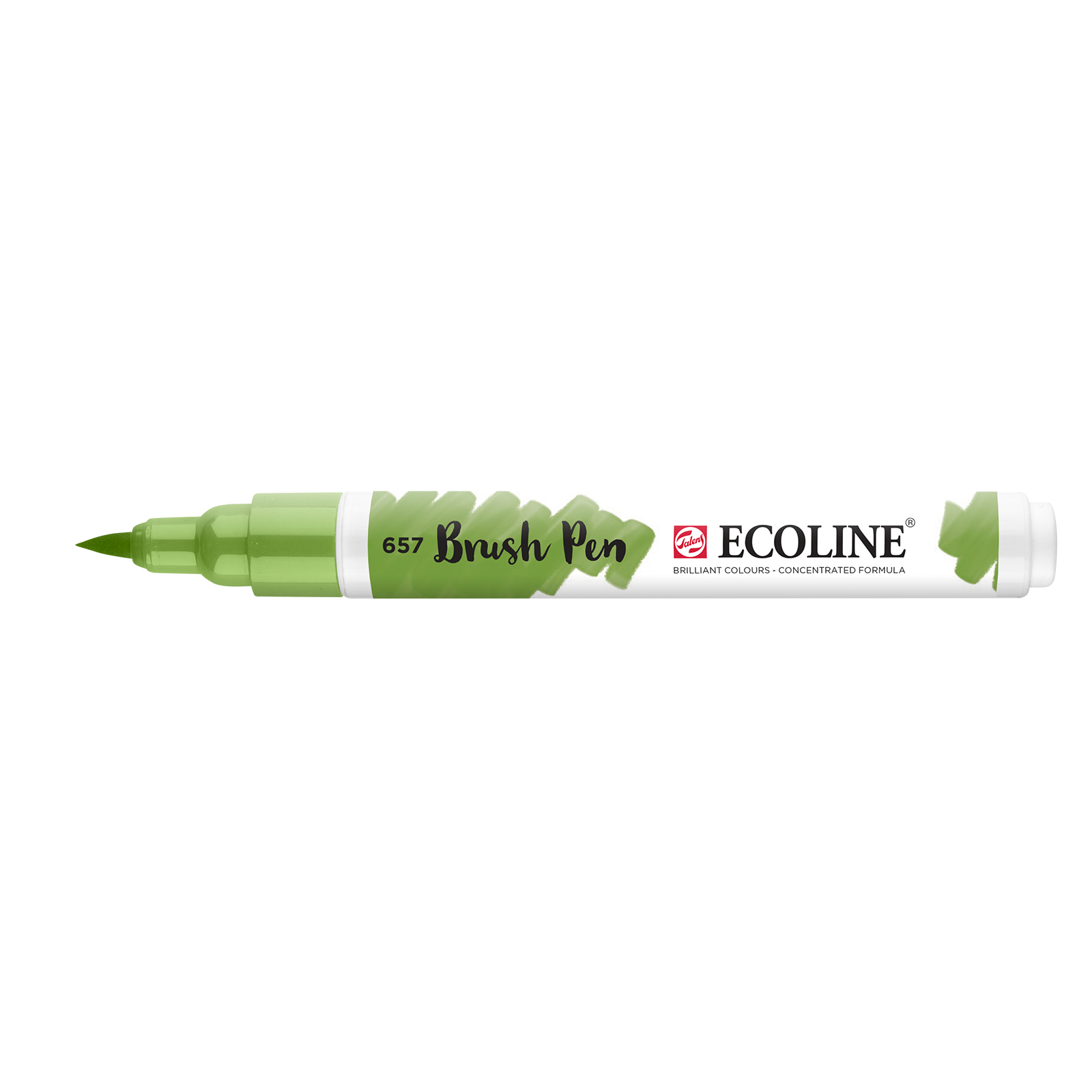 Ecoline • Brush Pen Verde Bronce 657