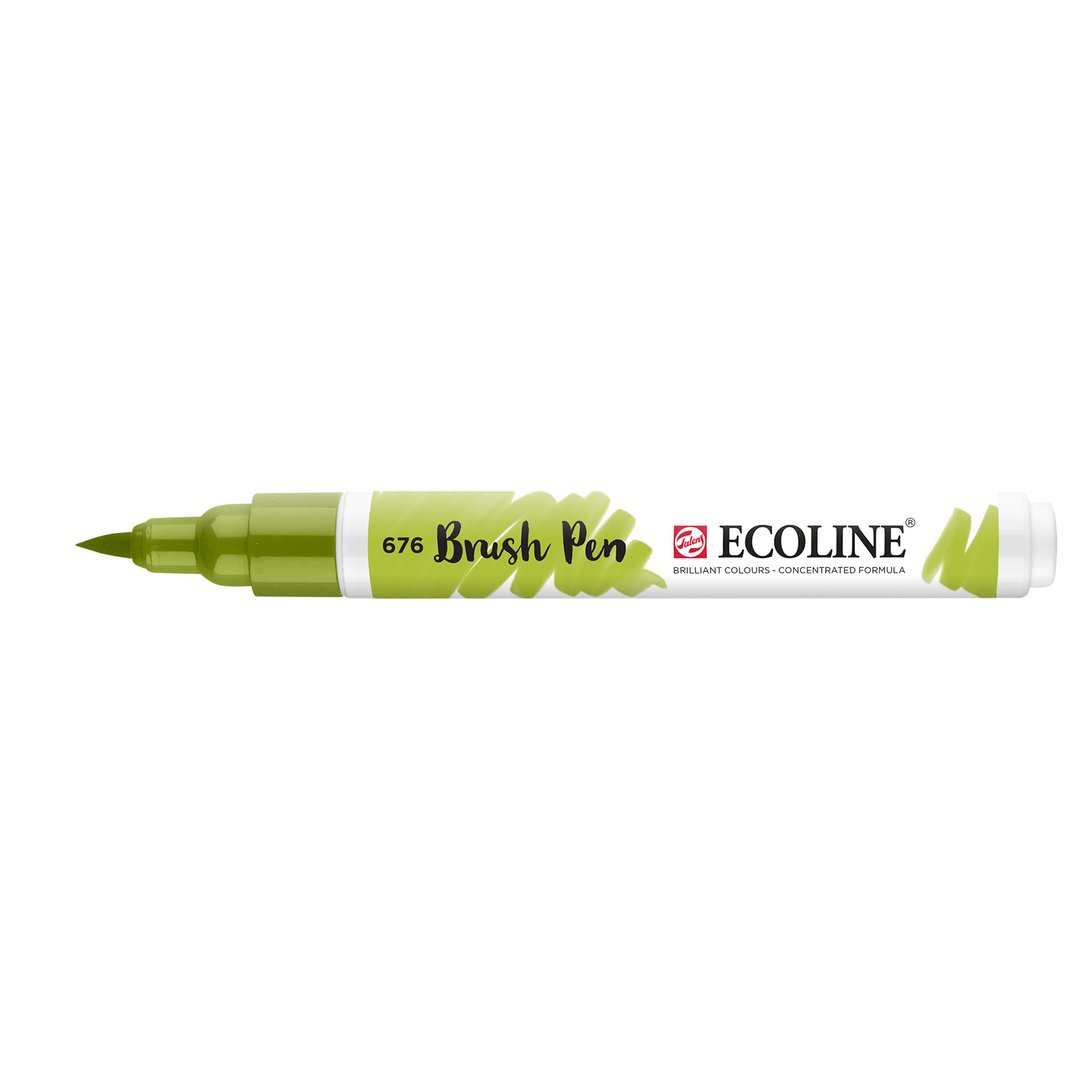 Ecoline • Brush Pen Verde Hierba 676