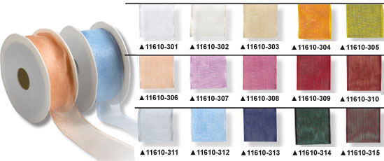 Vaessen Creative • Ribbon Four Seasons Met Draad 40mmx25m Donkergoen