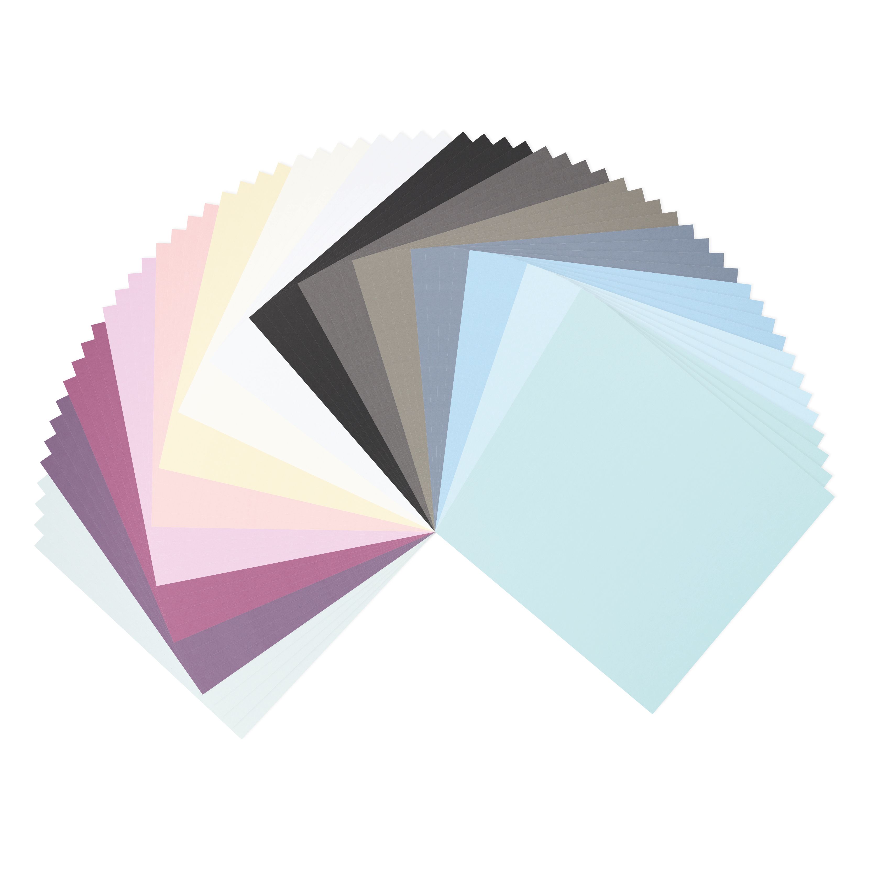 Vaessen Creative • Cartoncino 216g Liscio 30,5x30,5cm Assortito 60x