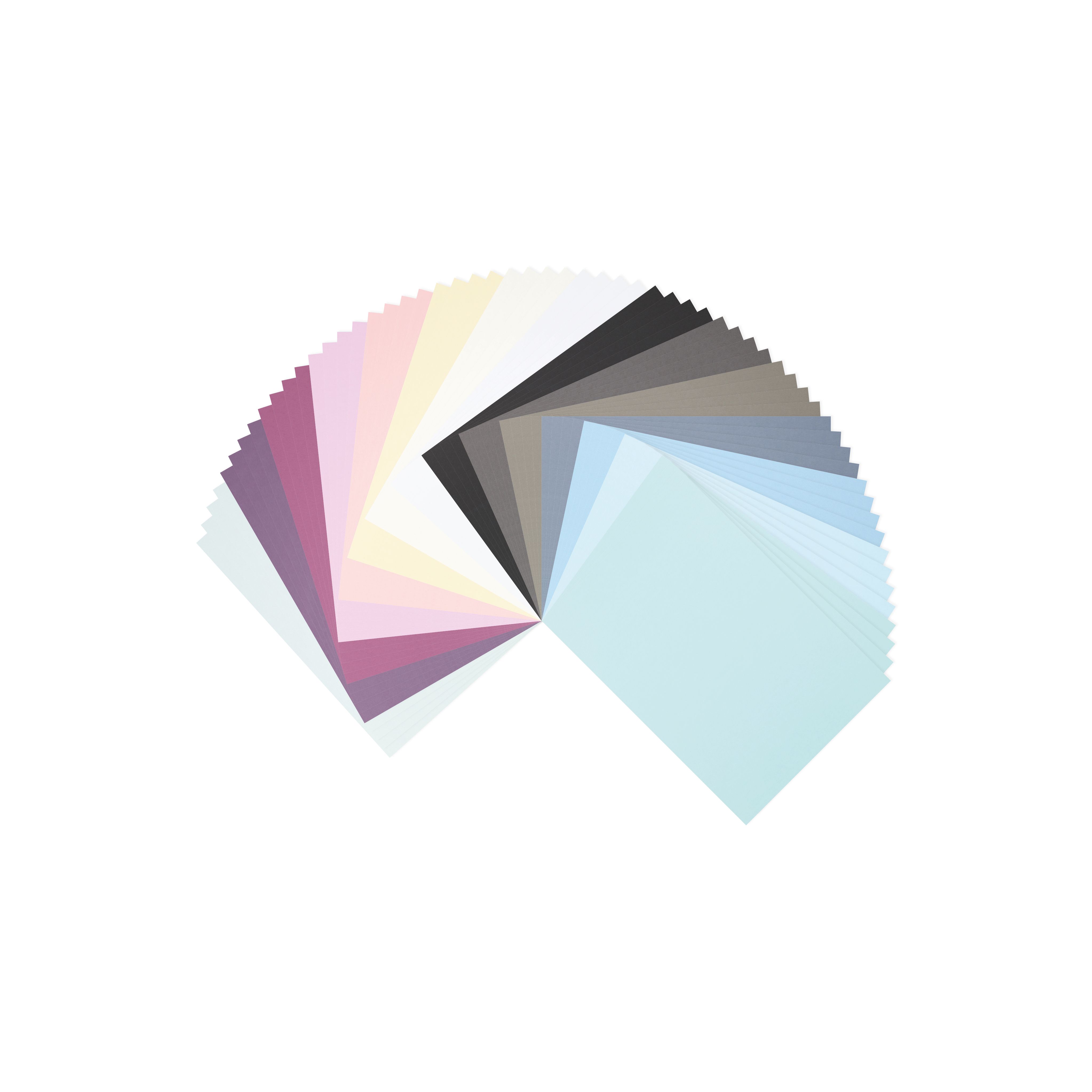 Vaessen Creative • Cardstock Papier 216g Glad A5 Assorti 30x