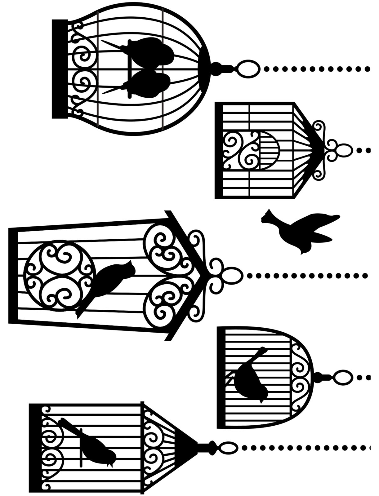 Darice • Classeur de Gaufrage cages à oiseaux