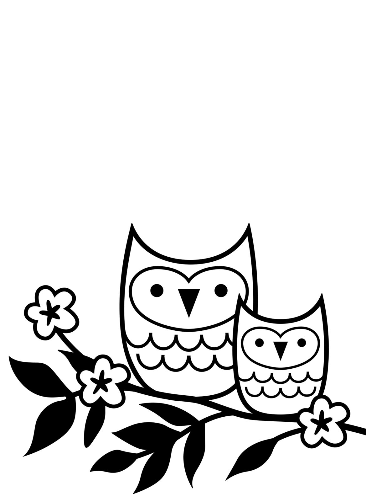 Darice • Embossing folder owls on twig