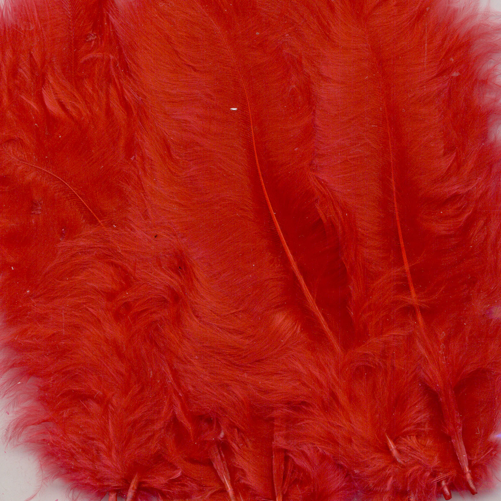 Vaessen Creative • Marabou feathers 8,5-12,5cm 15pcs red