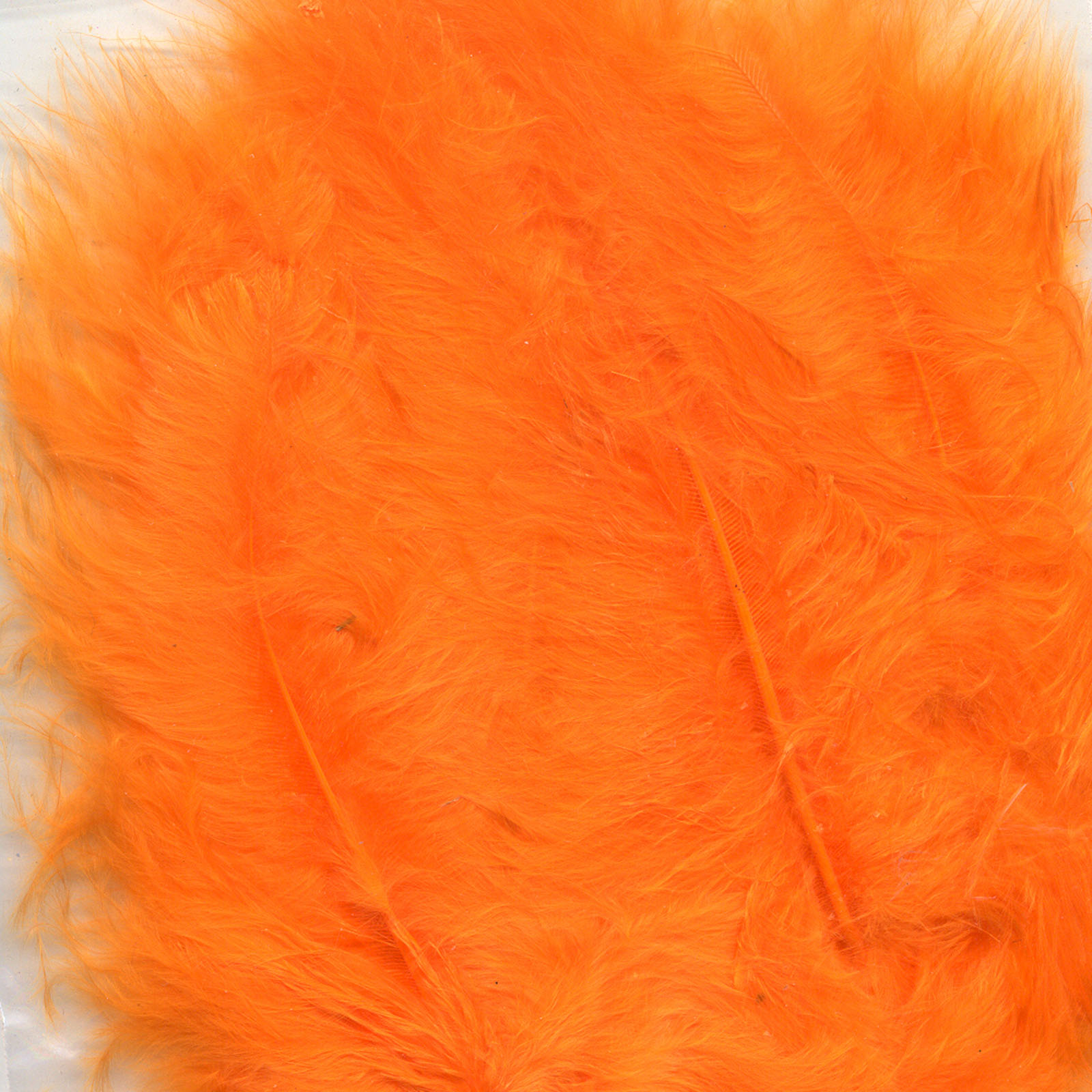 Vaessen Creative • Marabou feathers 8,5-12,5cm 15pcs orange